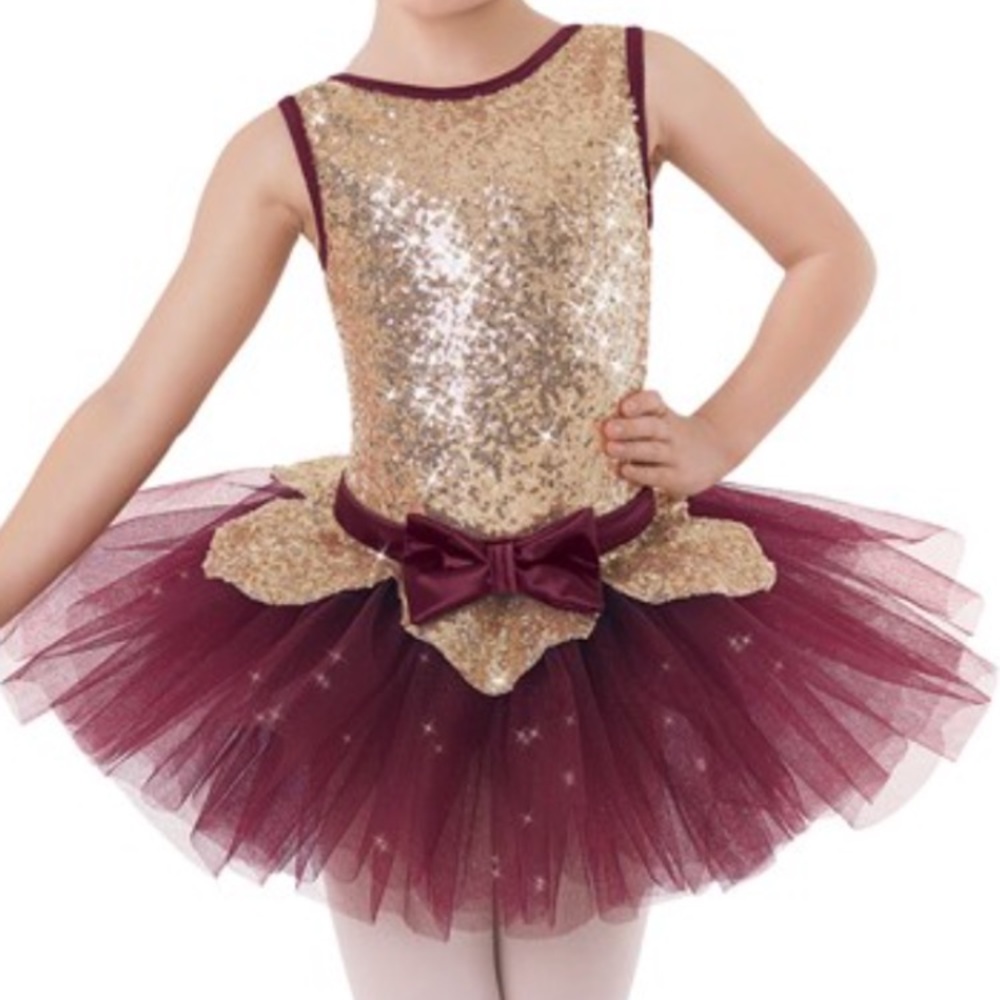Girls dance costume